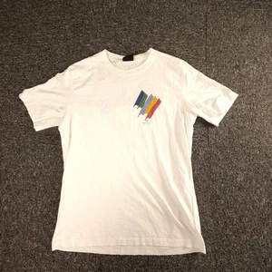 Camiseta Paul Smith Hombre Mediana Blanca con Estampado de Rayas Pintura - Imagen 1 de 8