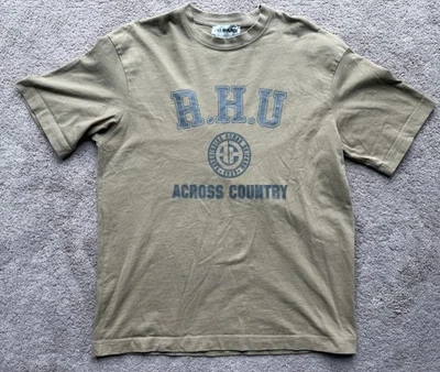 Мужская футболка Zara Rhuigi средний размер коричневая футболка R, H.U.  По всей стране - Изображение 1 из 4