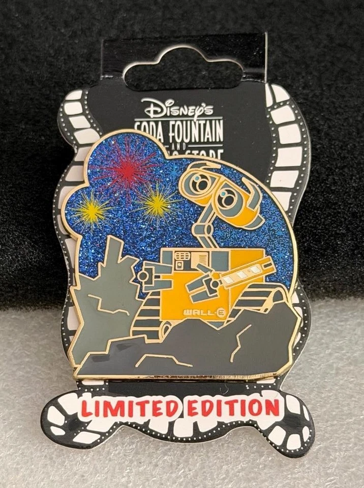 Prendedor Disney DSF DSSH Wall-E con fuegos artificiales 4 de julio de 2013 LE 400 Foto 1 de 1