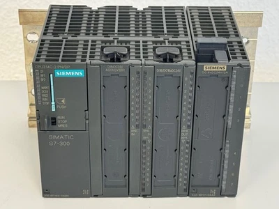 Siemens SIMATIC S7-300 6ES7314-6EH04-0AB0 CPU314C-2PN/DP + 6ES7322-1BF01-0AA0 - Bild 1 von 4