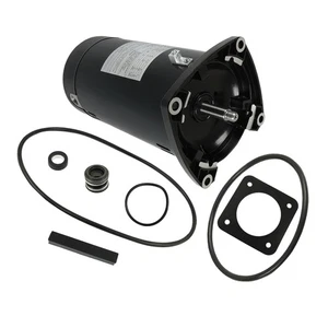 USQ1102 1HP 3450RPM 48Y Frame Pool Motor Square Flange Pool Pump Motor 115/230V - Picture 1 of 19