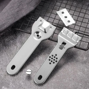 Stainless Steel Glue Sticker Remover Silver Dirt Clean Shovel Household - Picture 1 of 9