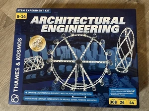 STEM Thames & Kosmos Architectural Engineering Experiment Kit 26 Experiments New - Picture 1 of 5