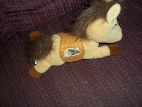 PLUSH DOLL FIGURE KENTUCKY DERBY HORSE RACING BEANBAG HORSE TURFCLUB TOM Cover