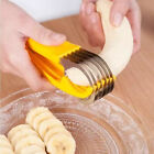 Banana Slicer Cutter Easy Cut Kitchen Gadget Utensil Smoothies, Sent from UK