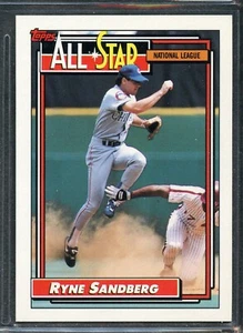 1992 Topps Baseball - #387 - Ryne Sandberg - Chicago Cubs - Picture 1 of 1