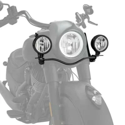 led Auxiliary lamp Kit Fog lamp For Indian Chief Chieftain Dark Horse 14-23 - Image 1 of 4