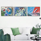 Framed Canvas Print Combo Painting 3 Pieces Series#32 by Marc Chagall Fine Art