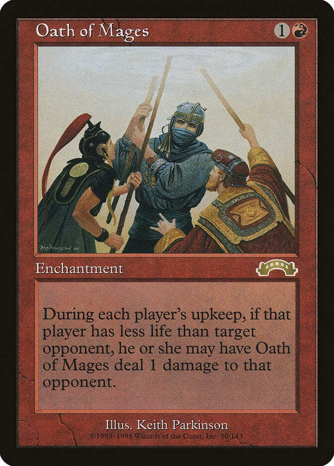 Oath of Mages [Exodus] Magic MTG - Image 1 of 1