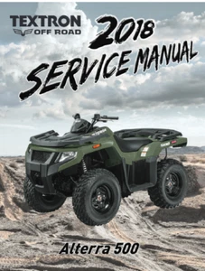 Manual de servicio Arctic Cat Alterra 500 | 2018 | CD O USB - Imagen 1 de 15