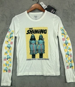 Vans x Horror The Shining White Long Sleeve Tee Size XS NEW T Shirt Graphic Logo - Picture 1 of 24