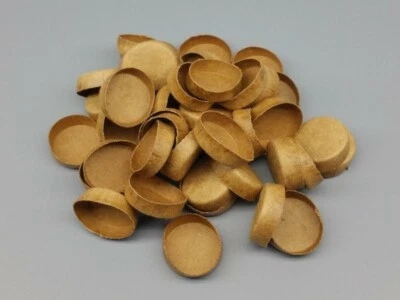 2.5 in Lids for Mailer Tubes Pack of 20 Kraft Paper Cap End Closures Made in USA - Image 1 of 4