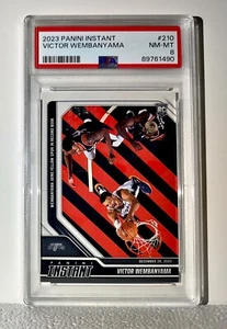 Victor Wembanyama 2023-24 Panini #210 NBA Rookie Basketball Card 1 of 3127 PSA 8 - Picture 1 of 2