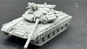 Modellino carro armato da battaglia principale sovietico T-64BV scala 1/72 nuovo kit non verniciato stampato in 3D - Foto 1 di 8