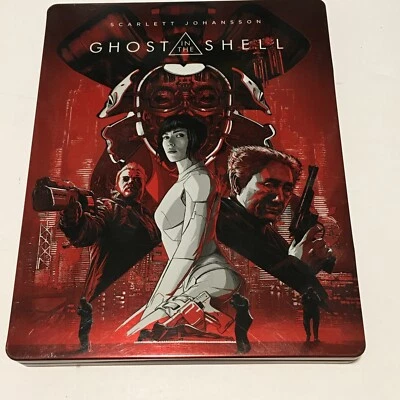 Ghost in the Shell live action blu ray movie steelbook OOP - Image 1 of 4