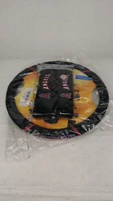 New MLB  Steering Wheel Cover and Shoulder Seat Belt Pads Los Angeles Angels - Image 1 of 4