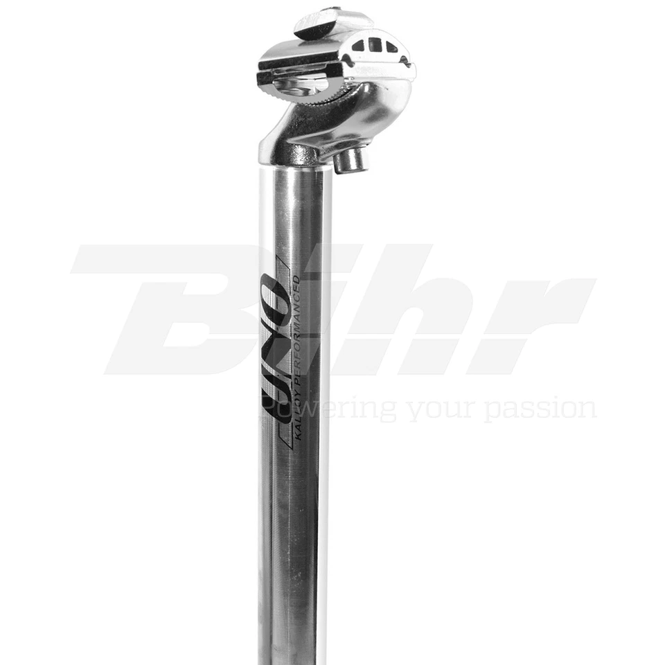 TE379-25 Reggisella color argento UNO Ø25mm in alluminio lungo 300mm - Immagine 1 di 1