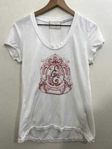 Y2K 90s Elisa Cavaletti Daniela Dallavalle Womens Tee L Italian Designer Minimal - Picture 1 of 13