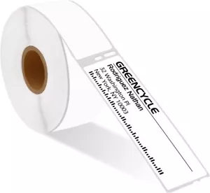 Address Labels 1-1/8" x 3-1/2" compatible for Dymo 30252 LabelWriter 320 400 450 - Picture 1 of 37