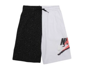 Nike Air Jordan Youth XL Boys Jumpman Classics Sweatshorts, Black/White - Picture 1 of 5