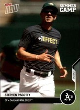 2020 Topps Now Road to Opening Day OD-517 Stephen Piscotty Oakland Athletics  Su