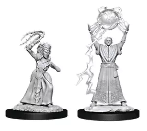Dungeons & Dragons - Nolzurs Marvelous Unpainted Minis: Drow Mage & Drow Prie... - Picture 1 of 1