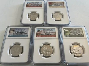 2017-S CLAD NATIONAL PARK QUARTER SET "EARLY RELEASE" NGC PF70 ULTRA CAMEO - Bild 1 von 4
