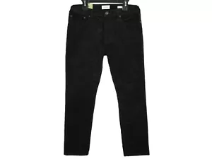Goodfellow & Co Straight Leg Slim Fit Men's Corduroy 5-Pocket Casual Black Pants - Picture 1 of 63