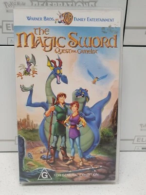 The Magic Sword | Quest for Camelot | Vintage VHS Kids Movie - Image 1 of 3