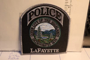 police patch   LAFAYETTE POLICE GEORGIA - Picture 1 of 1
