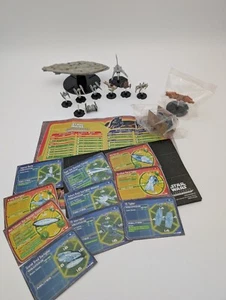 Star Wars Miniaturas Naves Estelares Batallas-Figuras Mapa Espacial Tarjetas Lista de Verificación Hoja - Imagen 1 de 19