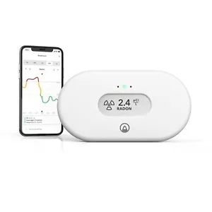 Airthings 2989 View Radon - Radon Monitor with Humidity & Temperature Detector - Picture 1 of 9