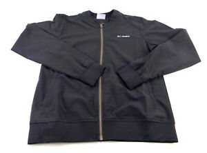 Columbia Youth Boy's Omni Shield Collarless Full Jacket Size S-7/8 Black