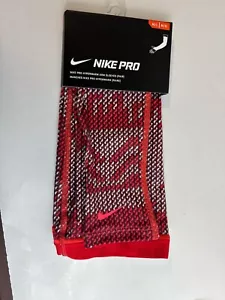 Nike Pro Hyperwarm Print Arm Sleeves Women Action Red/Action Red M/L - Picture 1 of 3