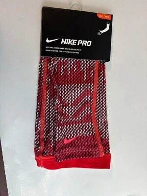 Nike Pro Hyperwarm Print Arm Sleeves Women Action Red/Action Red M/L - Image 1 of 3