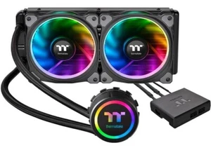 Thermaltake Floe 280MM AIO Flüssigkeitskühler Intel LGA 2066/1200 AMD AM5/AM4 RGB Kit - Bild 1 von 2