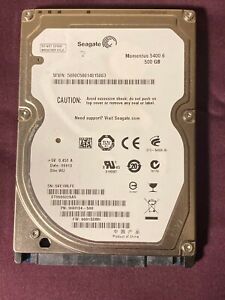 Seagate ST9500325AS 500GB 5400RPM 8MB SATA 3Gb/s 2.5" Momentus 5400.6 HDD