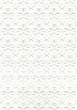 Dolls House Embossed Dado Paper Wall or Ceiling Miniature Print Wallpaper 1:12
