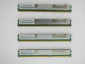 32GB (4X8GB) DDR3 PC3-10600 ECC REG 240-PIN 1333MHZ (Server Memory) LOW PROFILE - Picture 1 of 1