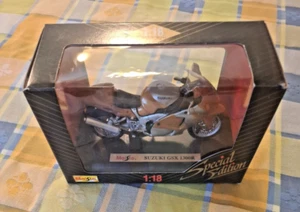 Maisto Motorrad SUZUKI GSX 1300R 1:18 Standmodell in OVP - Bild 1 von 9