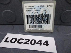 AMEC ( 10.5MM ) 18YN-10.5 SPADE DRILL INSERT COBALT LOC2044 - Picture 1 of 3