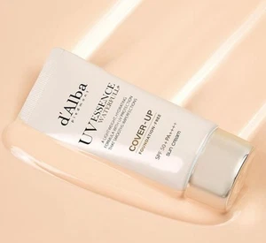 D'ALBA Waterfull UV Essence Tone-Up Sun Cream Cover Beige 50ml Foundation-Free - Bild 1 von 4