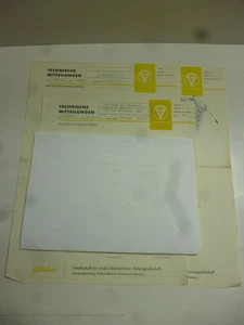 Güldner Schlepper TECHN.MITTEILUNGEN Nr.138/139/59 Einstellen Mähwerk ...3 Blatt - Bild 1 von 1