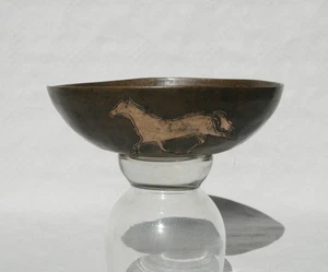 India Assam caballos cuenco de sonido cuenco de cuello chakra garganta muestra de sonido 408 g M80-422-KK - Imagen 1 de 1