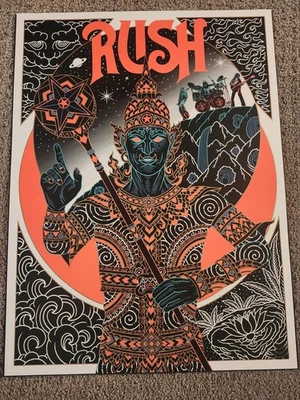 Плакат Rush 2112 Palehorse Collectionzz официальный редкий трафарет  - Изображение 1 из 4