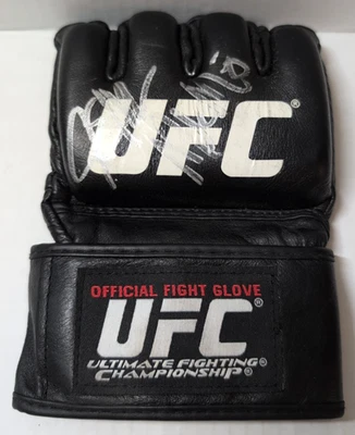 Very Rare Dual-Signed UFC Official Fight Glove by Jake Ellenberger & Mark Munoz - Image 1 of 4