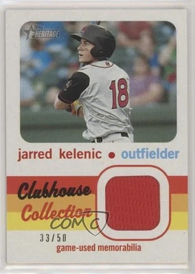 2020 Topps Heritage Minor League Edition White /50 Jarred Kelenic #CCR-JK - Image 1 of 2