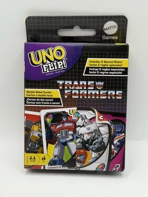 Transformers Uno Flip Nuevo Juego de Cartas Precintado 2023 Mattel Foto 1 de 4