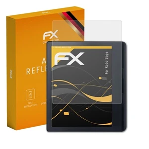 atFoliX 2x protection d'écran pour film de protection d'écran Kobo Sage mat et antichoc - Photo 1/8
