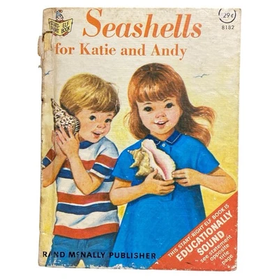 Vintage Seashells for Katie and Andy by Rand McNally Hardcover Kids 1973 Book - Image 1 of 4